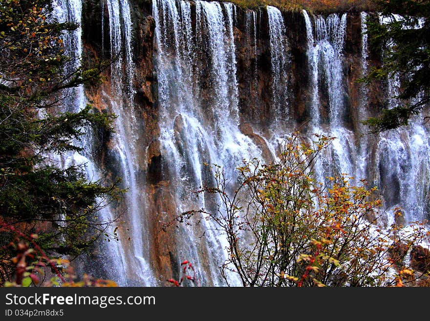 Autumn in Jiuzhaigou, Sichuan, China