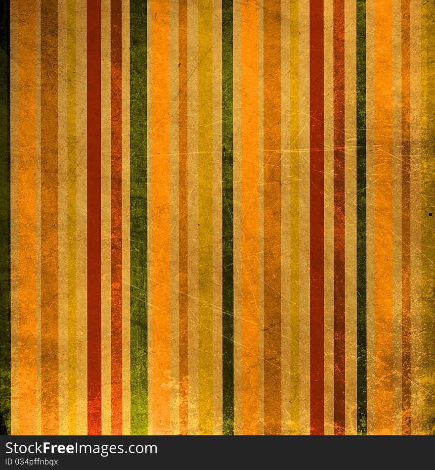 Retro stripped background