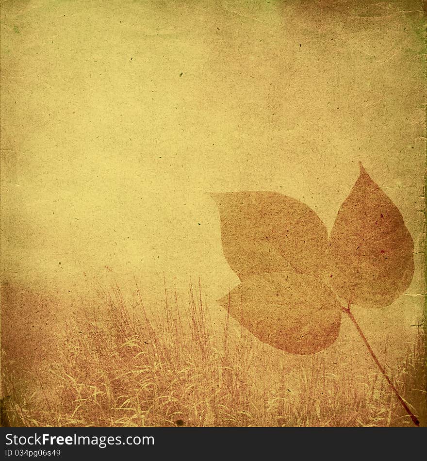 Illustration of autumn isolated background. Illustration of autumn isolated background