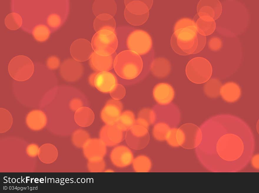 Defocused abstract bokeh background