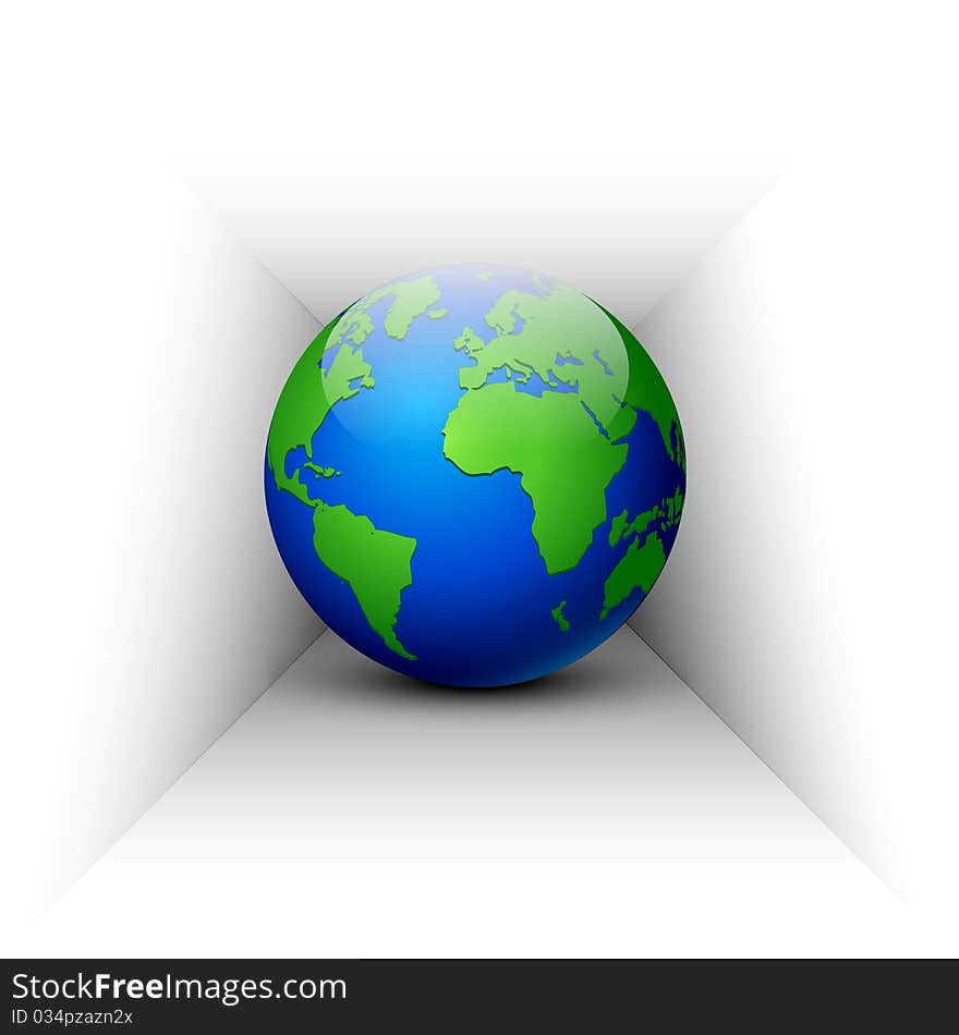 Abstract background with globe. Vector illustration. Eps10. Abstract background with globe. Vector illustration. Eps10.