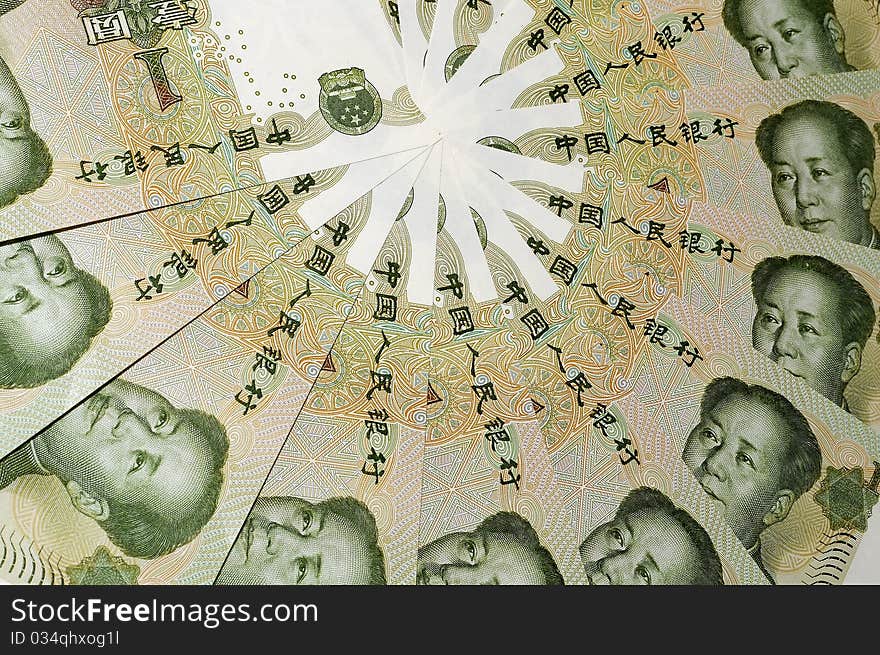 Mao Zedong from a Banknote II.