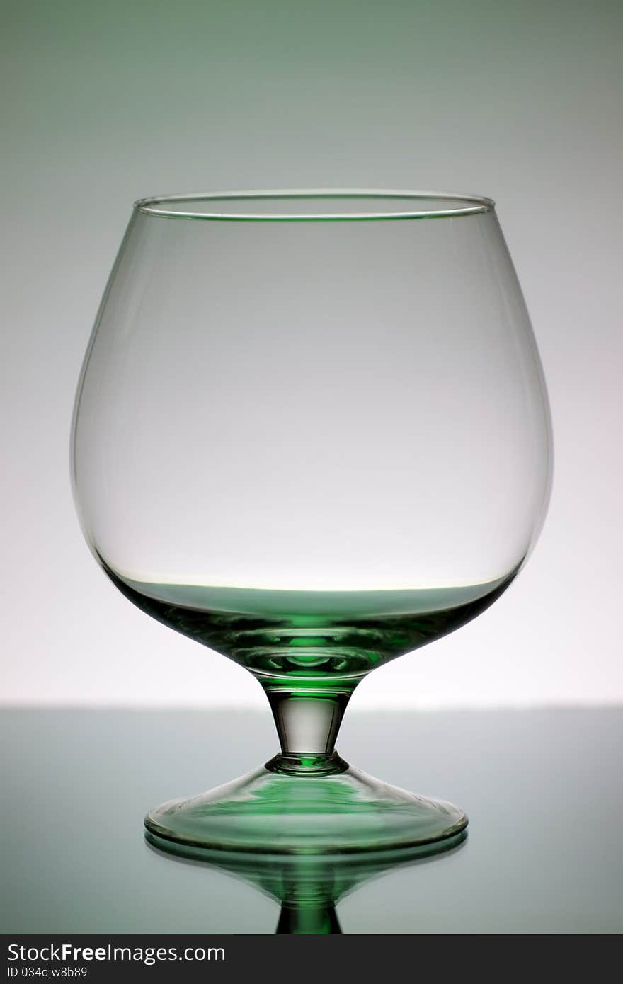 Decorative wineglass