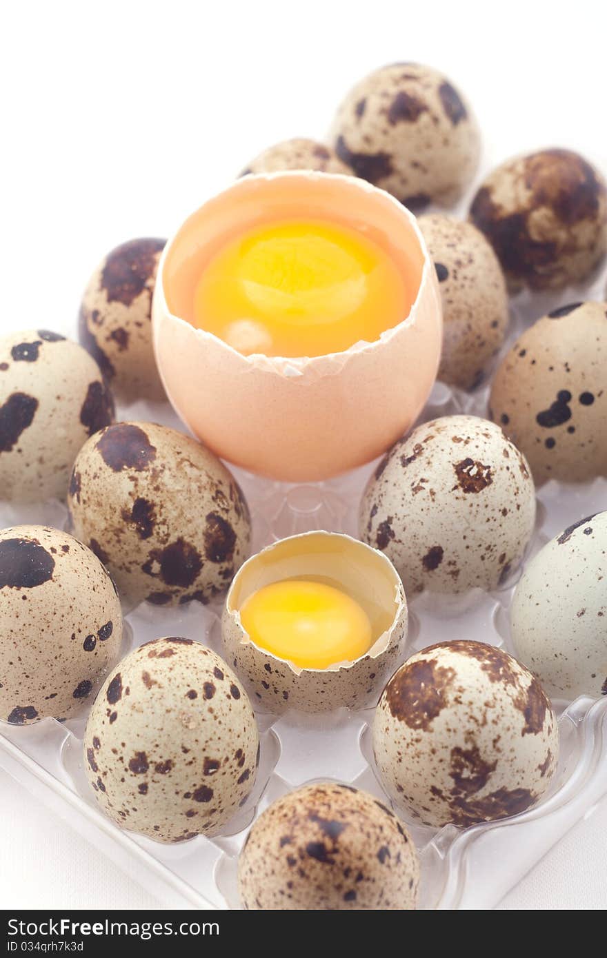 Chicken And Quail Eggs