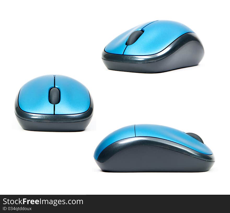 Abstract moving car instead of wireless PC Mouse. Abstract moving car instead of wireless PC Mouse
