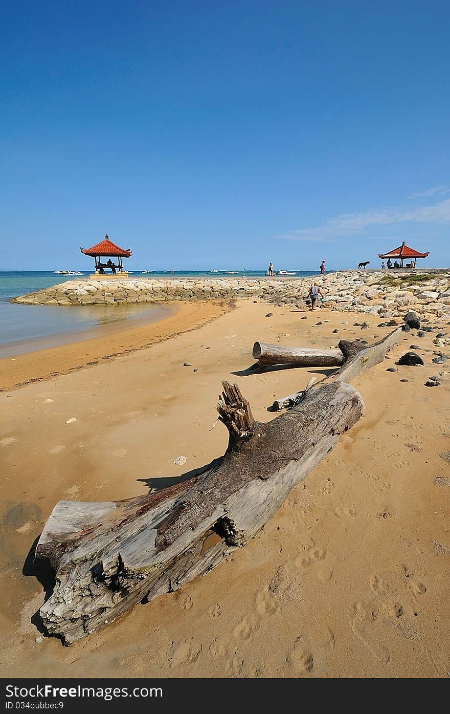 Beach - meditation hut