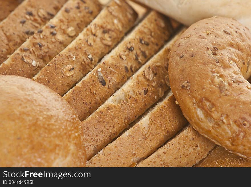 Close Up Fresh Bread