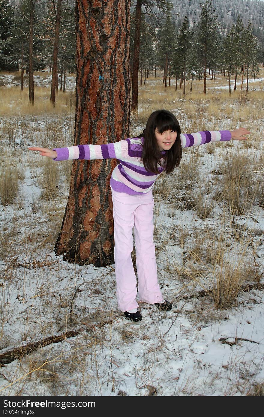 Playing In Snow