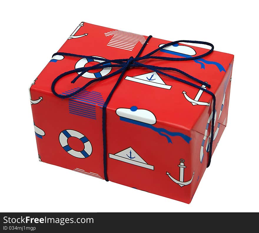 gift box on a white background