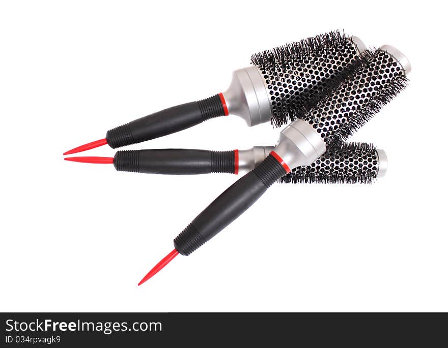 Tools for hairdressing professional, working,hairbrush