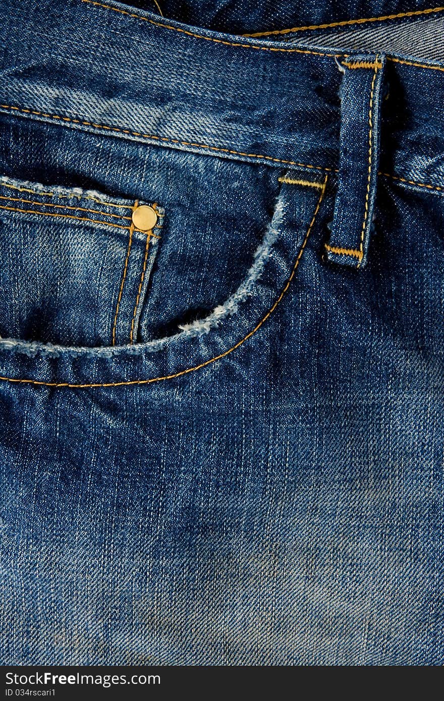 Blue jean texture