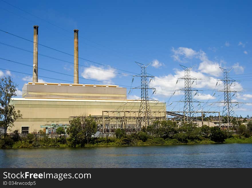 An image of a power station in Australia.