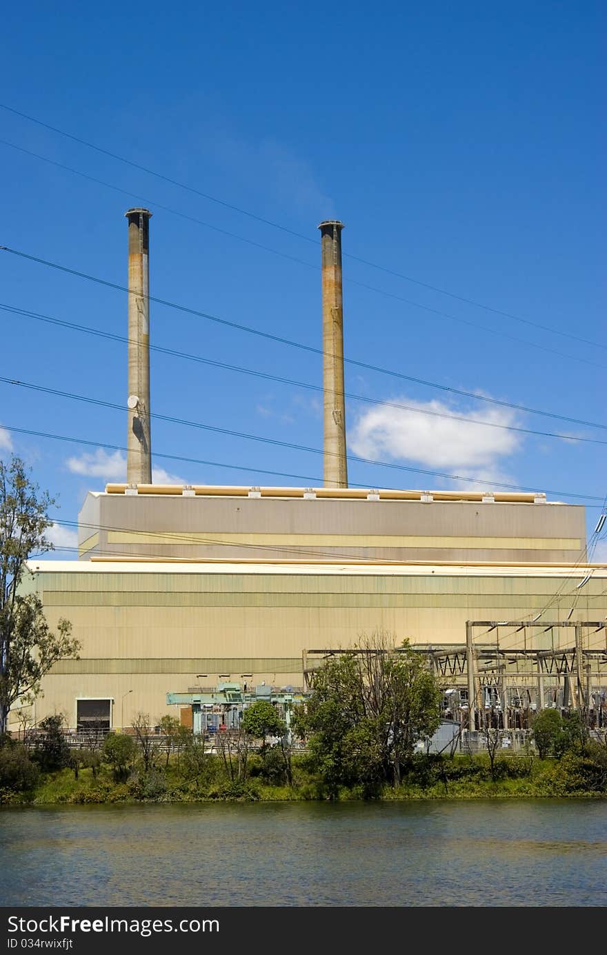 An image of a power station in Australia.