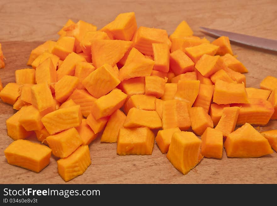 Pieces of Pumpkin