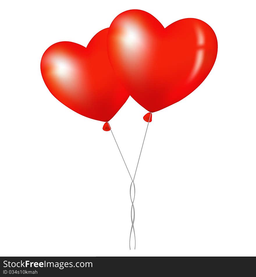 Balloons. Vector