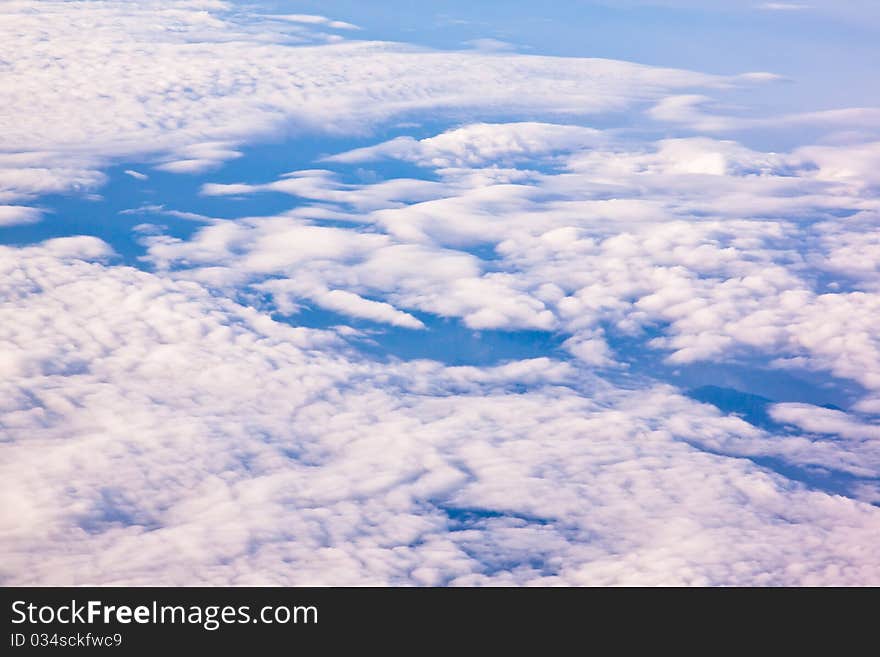 Sky and cloud take from a plane. Sky and cloud take from a plane