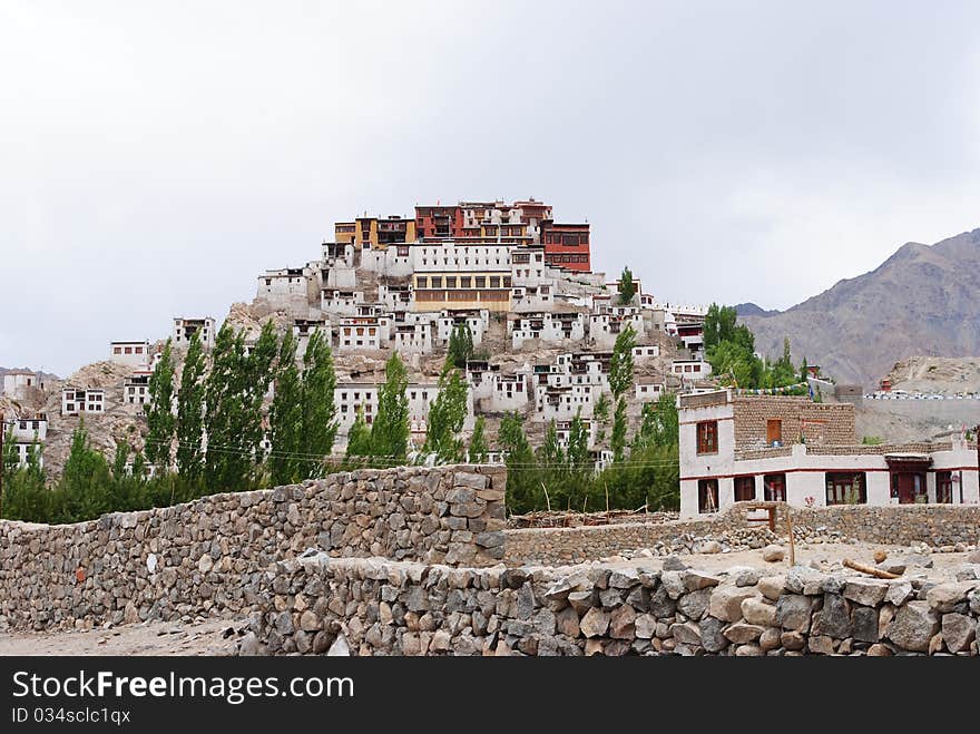 Buddhist Monastery In Ladakh