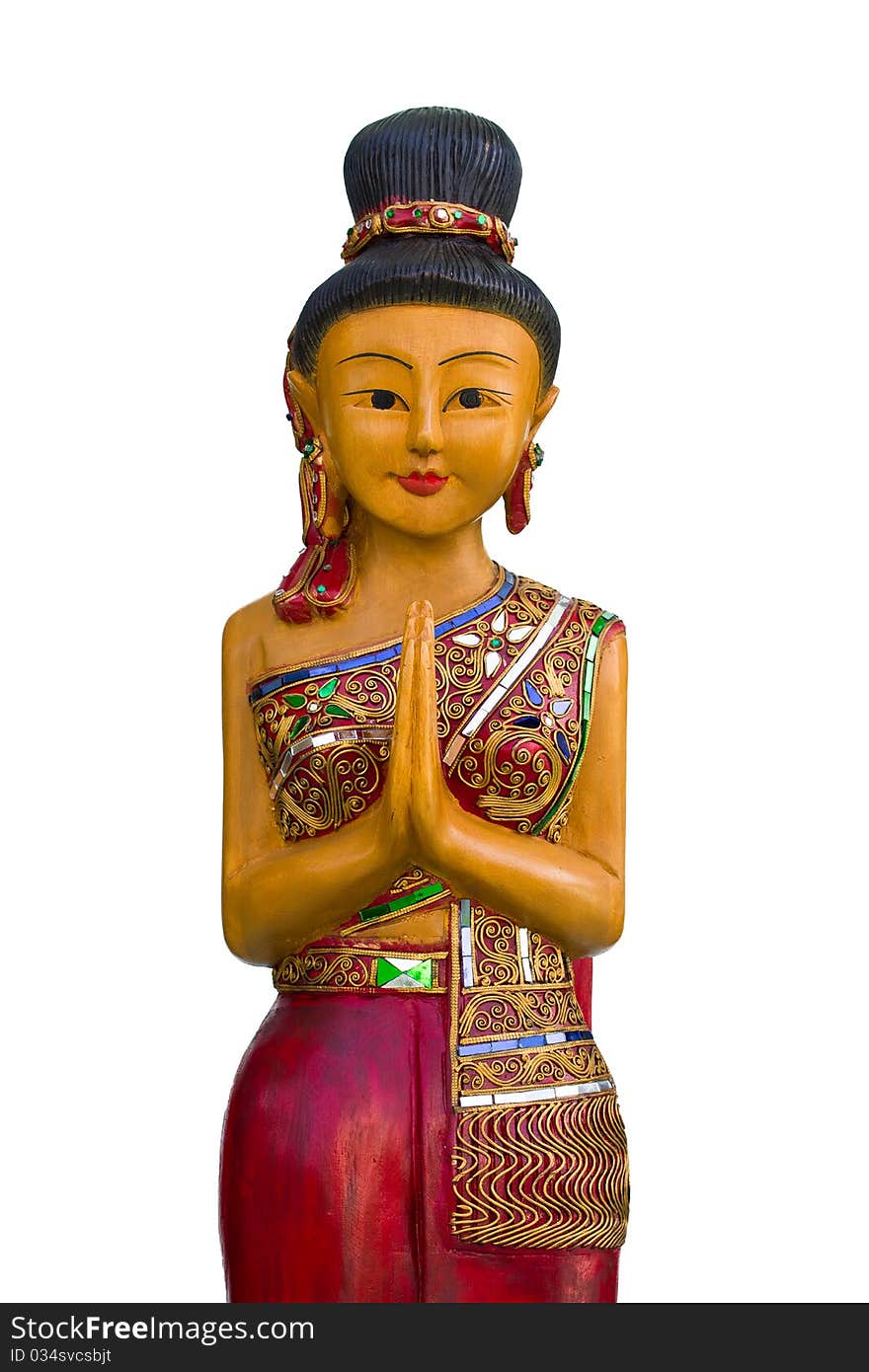 Wood carving handicraft indigenous to Thailand. Wood carving handicraft indigenous to Thailand.