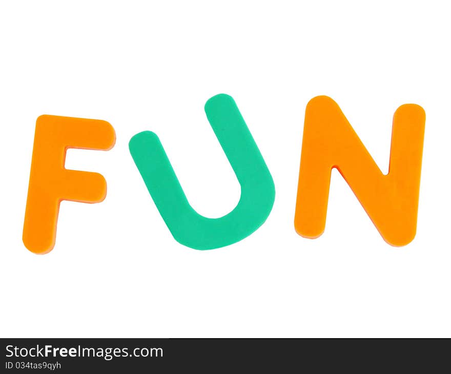 Fun Word Isolated