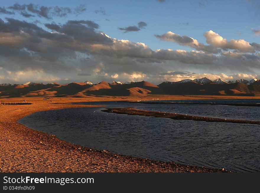 Landscape in Tibet