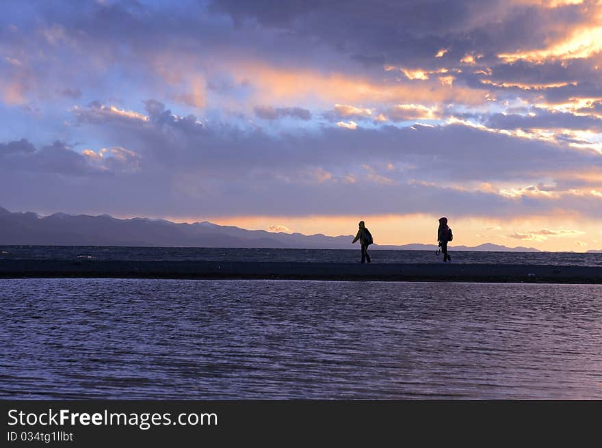 Landscape in Tibet