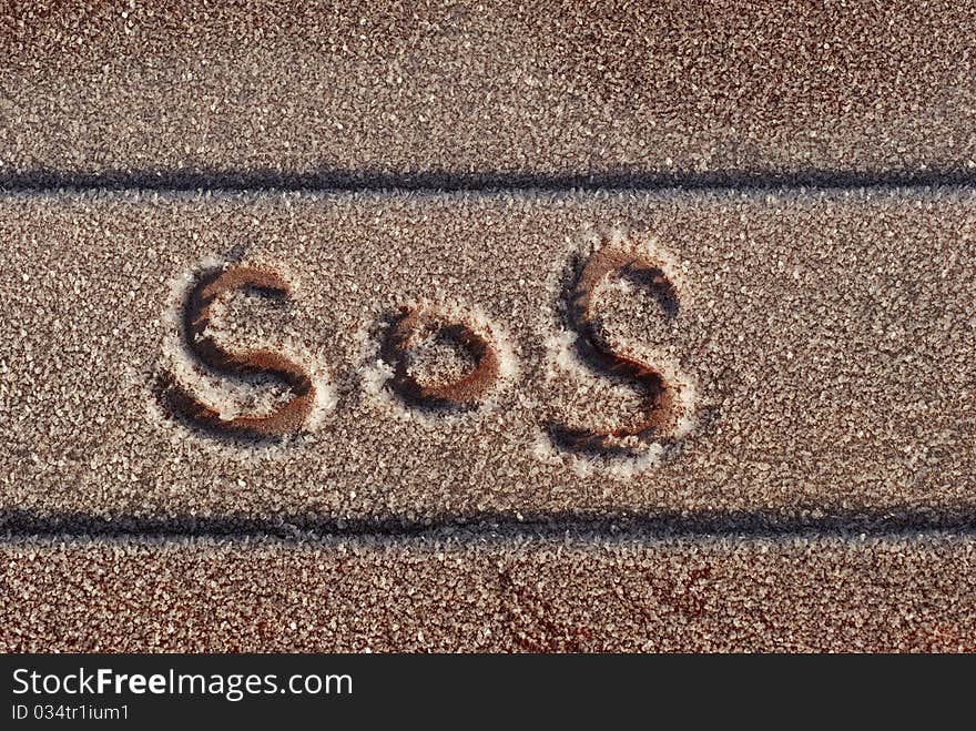 An S.O.S. message