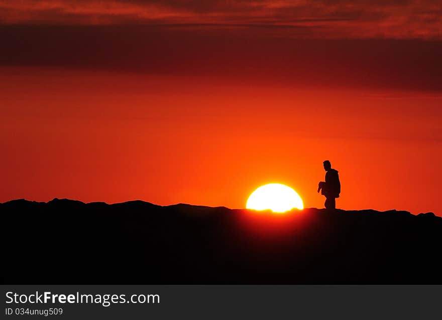 Photographer at Dawn