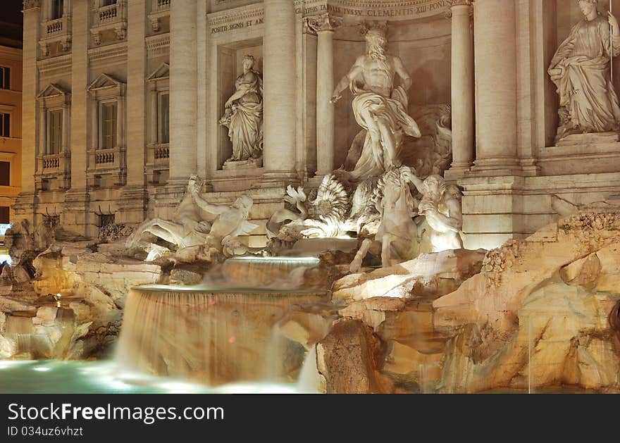 The Trevi Fountain is the largest and one of the most famous fountains of Rome, and is unanimously considered one of the most famous fountains in the world. The Trevi Fountain is the largest and one of the most famous fountains of Rome, and is unanimously considered one of the most famous fountains in the world