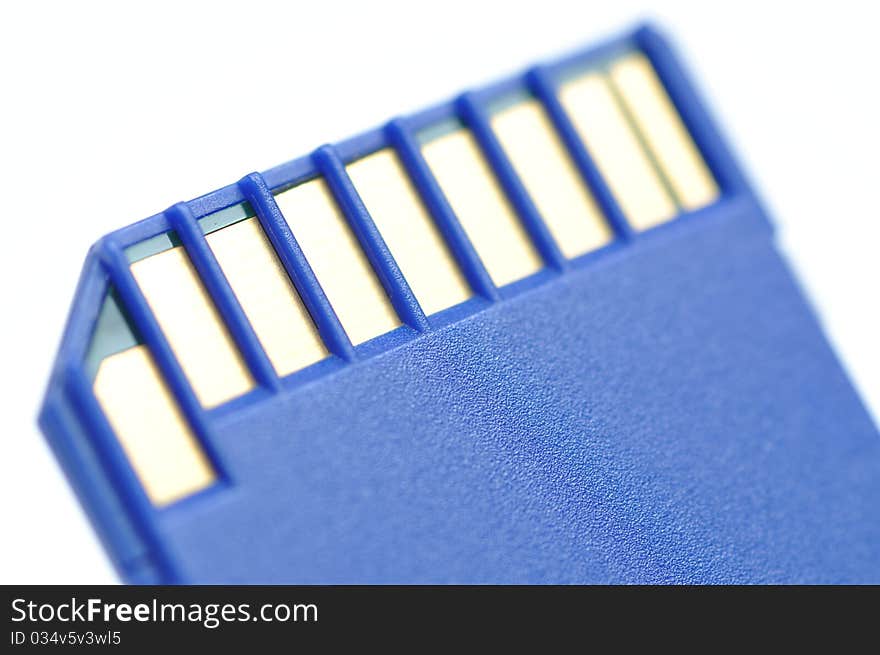 Close-up Memory Card