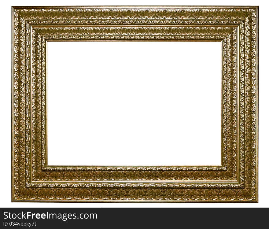 XXL-Isolated wooden Photo Frame