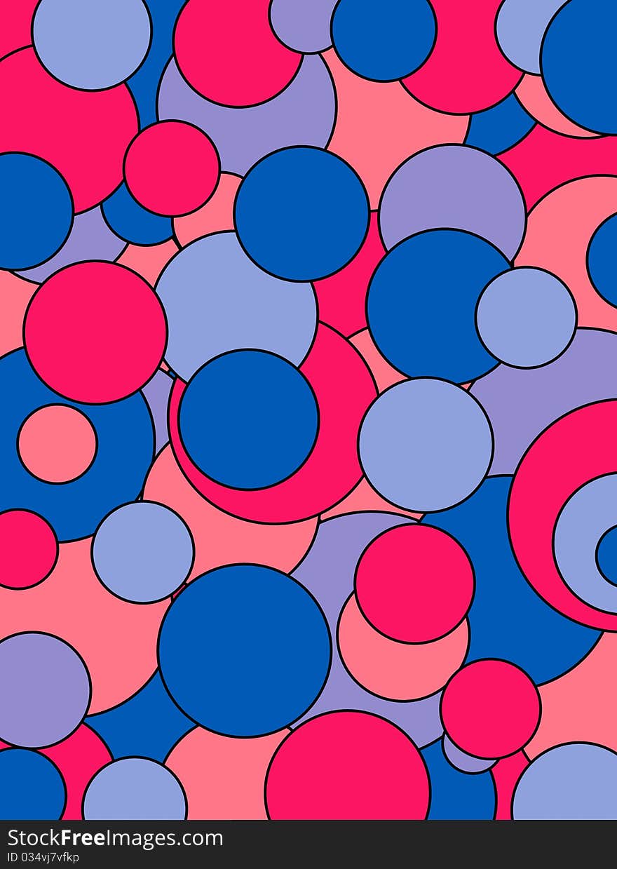 Colorful Pop Art Bubbles