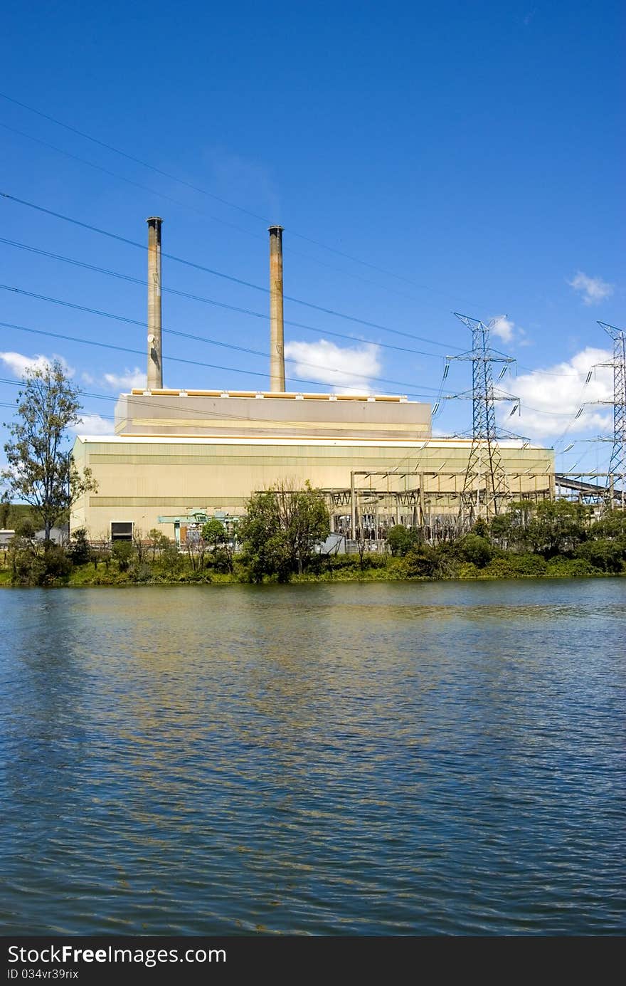 An image of a power station in Australia.