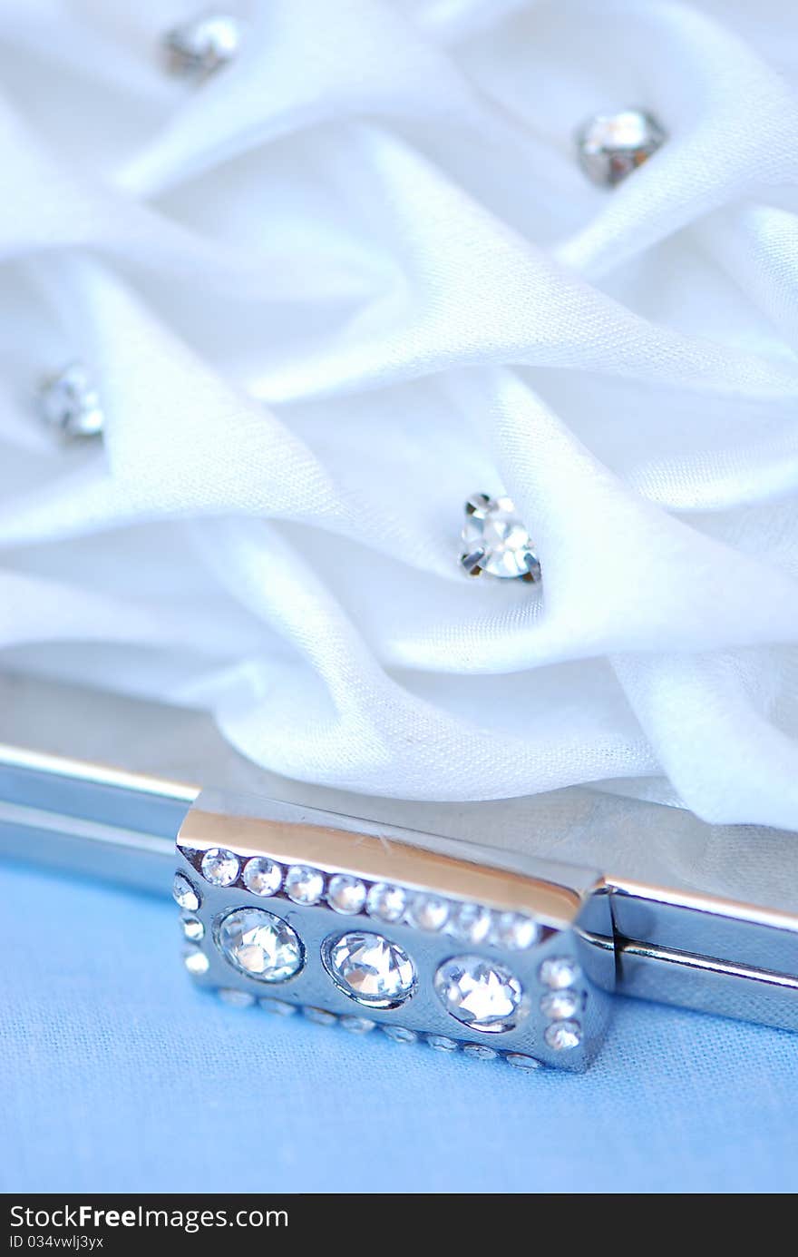 Wedding purse detail