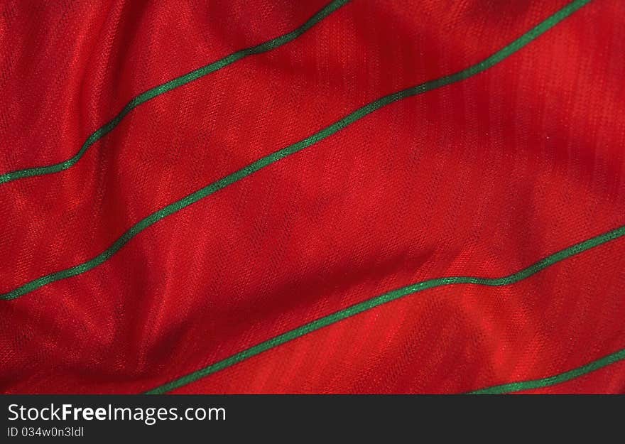 Textured red cloth for use as a background