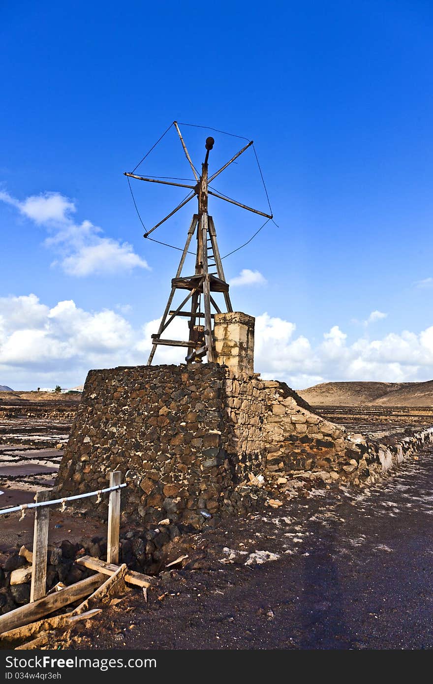 Salt Refinery, Saline From Janubio, Lanzarote