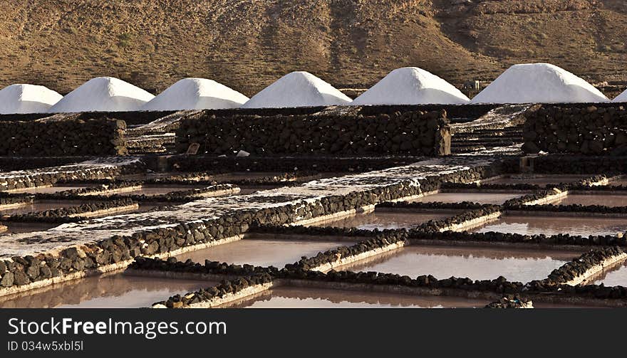 Salt Refinery, Saline From Janubio, Lanzarote