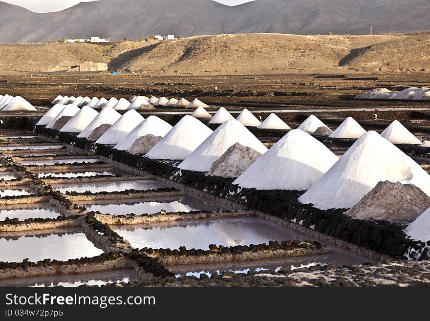 Salt Refinery, Saline From Janubio, Lanzarote