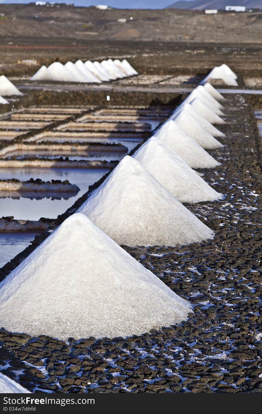 Salt Refinery, Saline From Janubio, Lanzarote