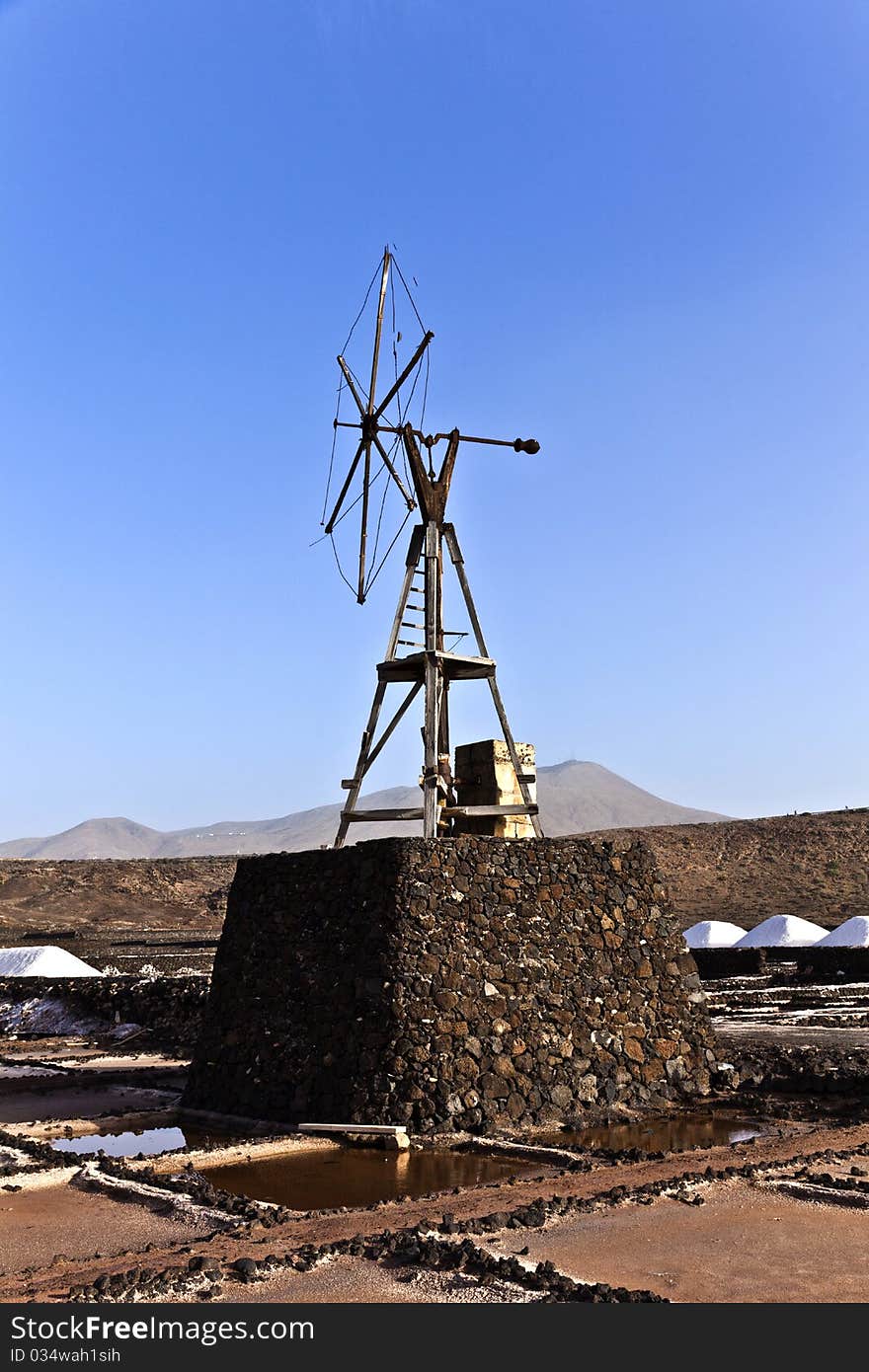 Salt Refinery, Saline From Janubio, Lanzarote