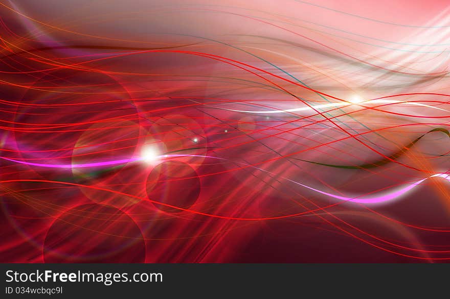 Futuristic background of rays and lines. Futuristic background of rays and lines