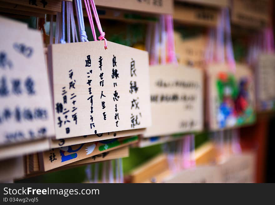 Blessings In Kiyomizu Temple