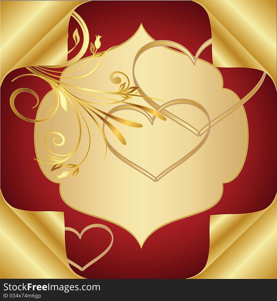 Valentine's Day, the feast of St. Valentine. Holiday Cards