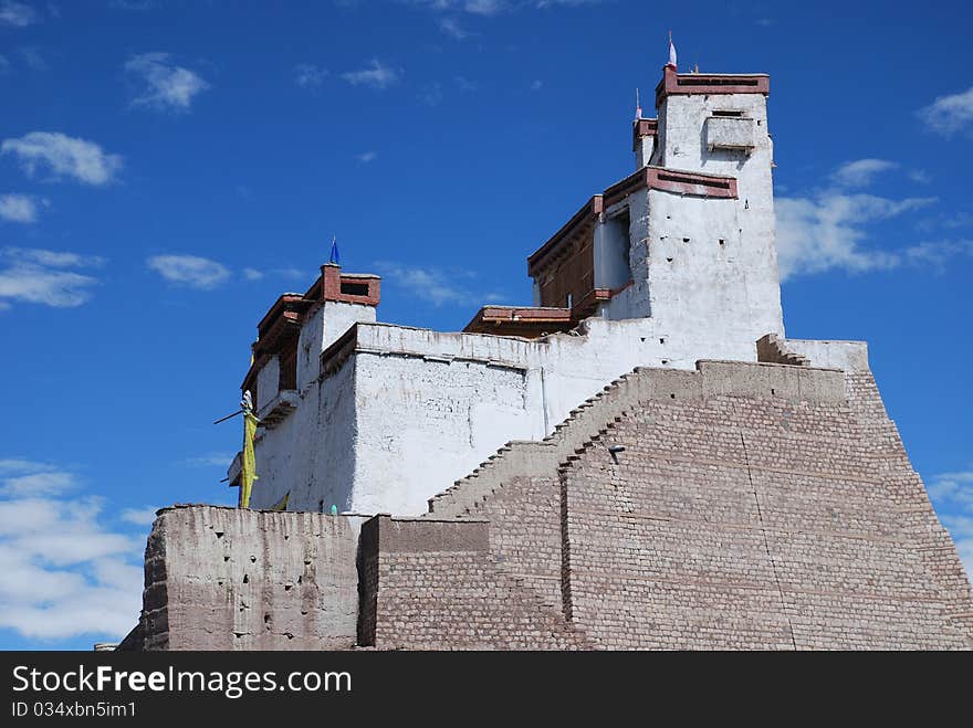 The monastry in Ladahk