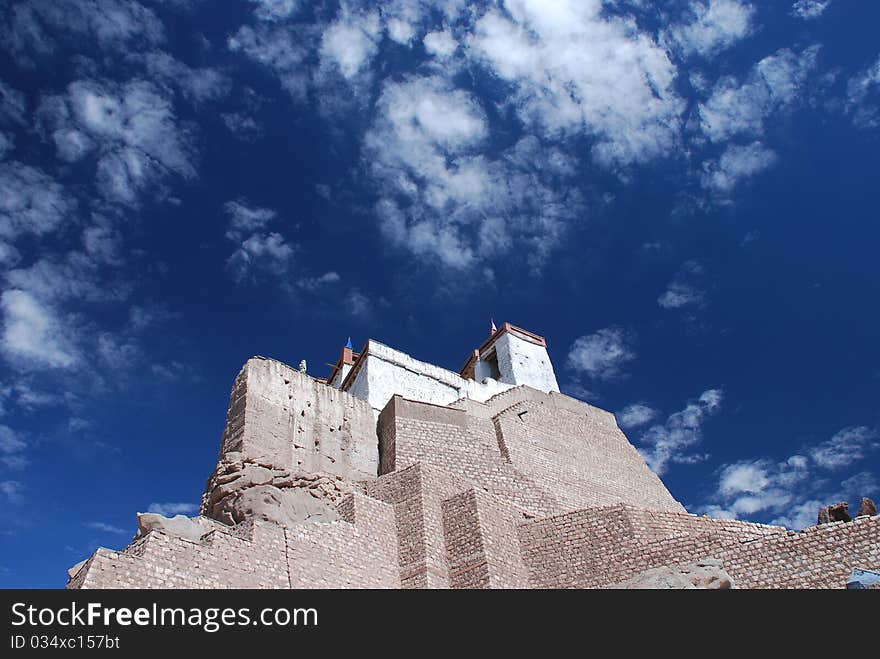 The monastry in Ladahk