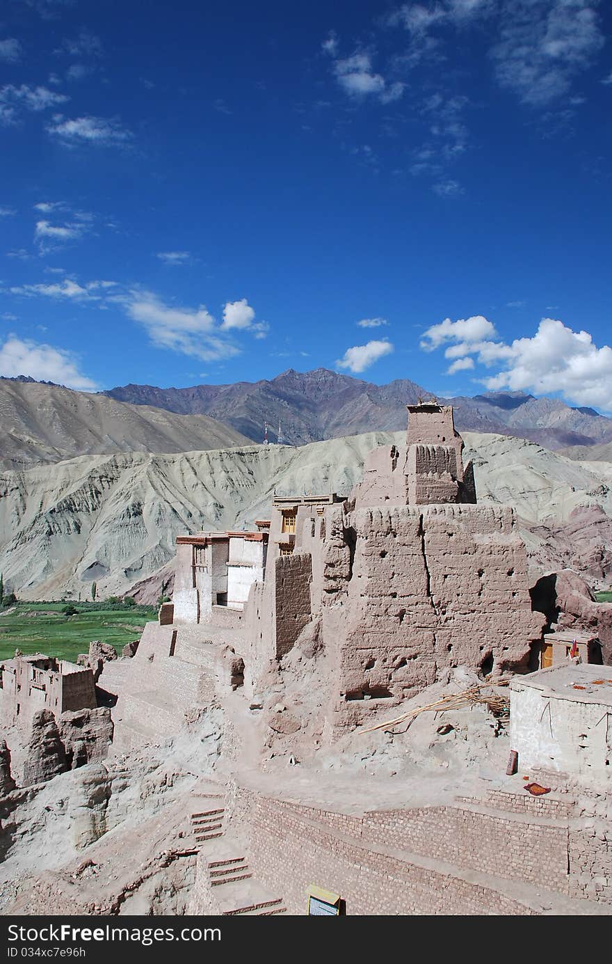 The monastry in Ladahk