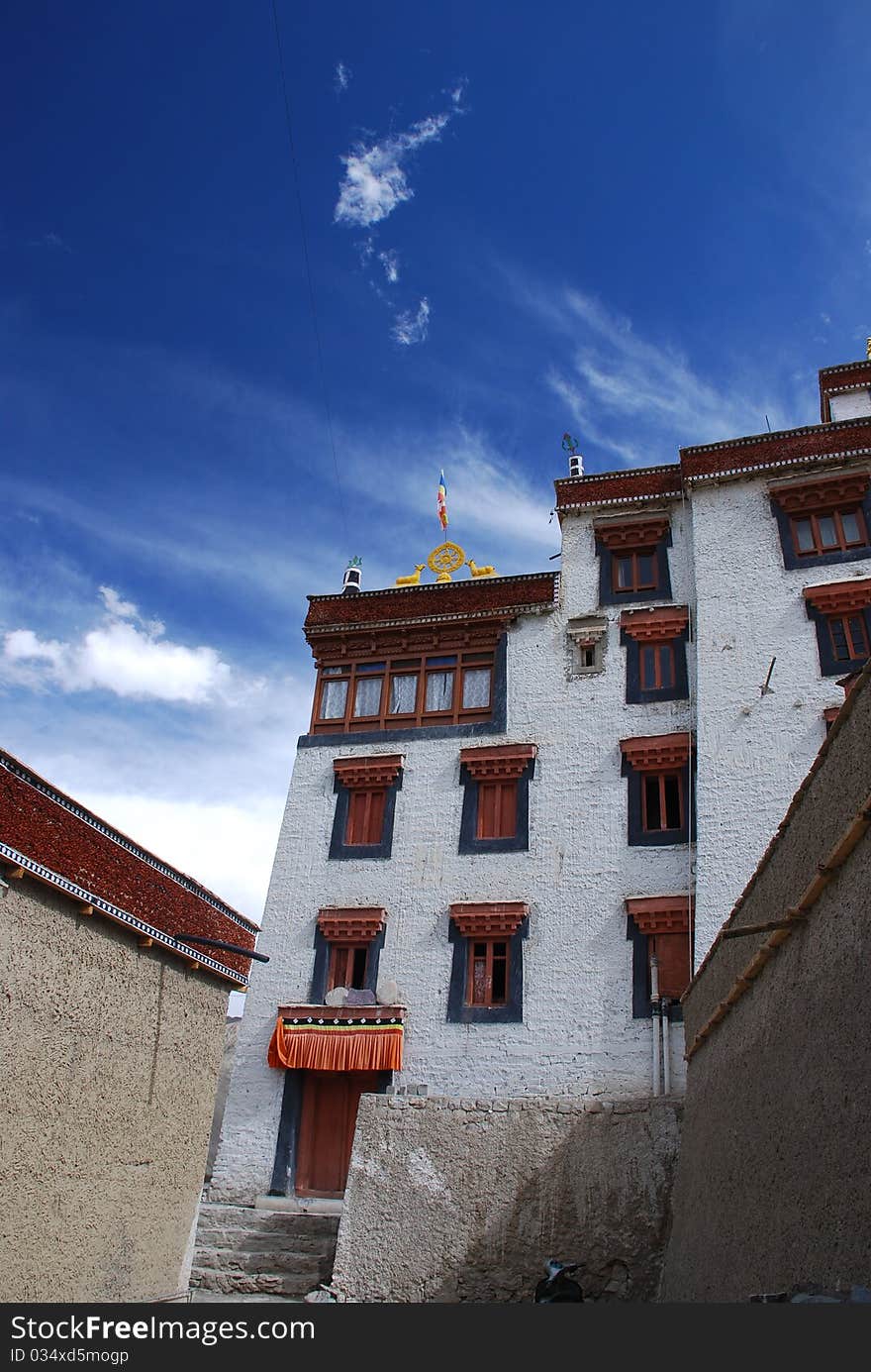 The monastry in Ladahk