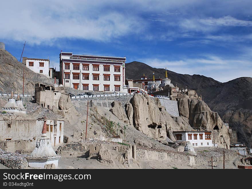 The monastry in Ladahk