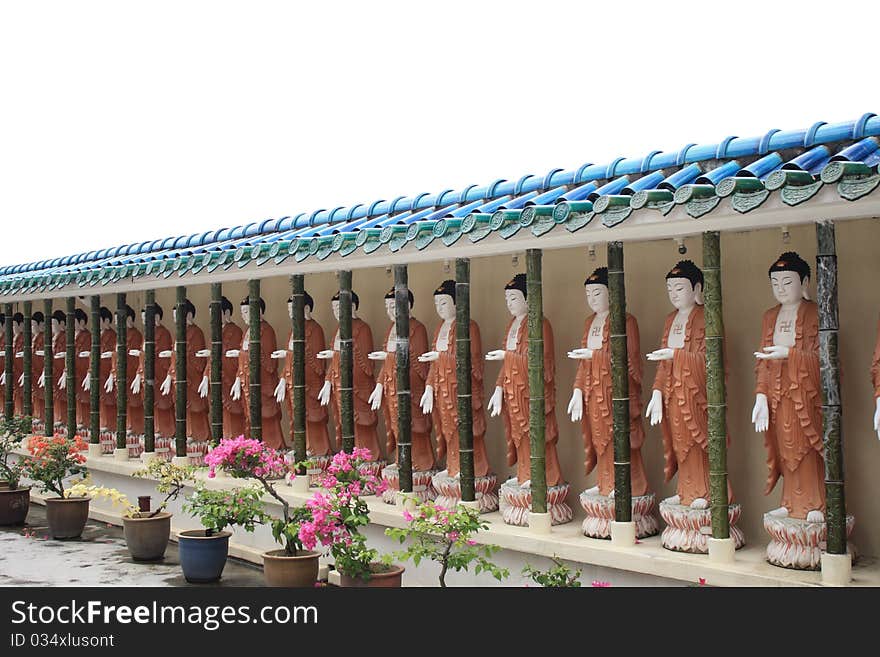 Buddhas around the Church