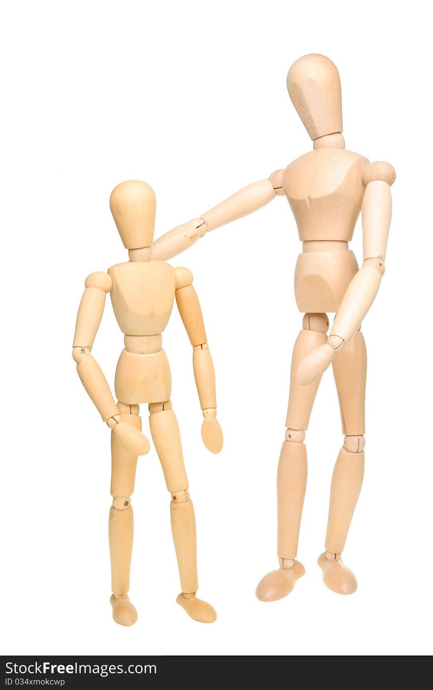 Large And Small Manikins