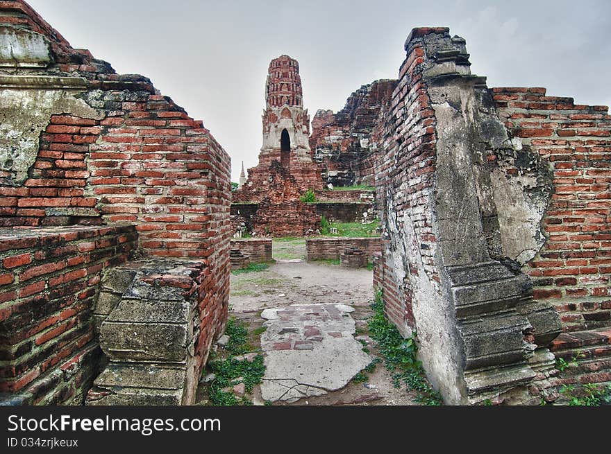 Temples in Thailand's first capital Ayuthaya. Temples in Thailand's first capital Ayuthaya.